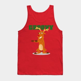 funny design elk Tank Top